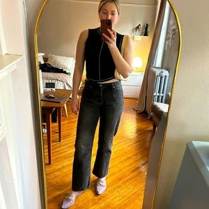 Tory Burch leather loafers